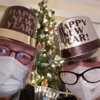 Happy New Year from Crane's Mill residents Mr. & Mrs. Guida!