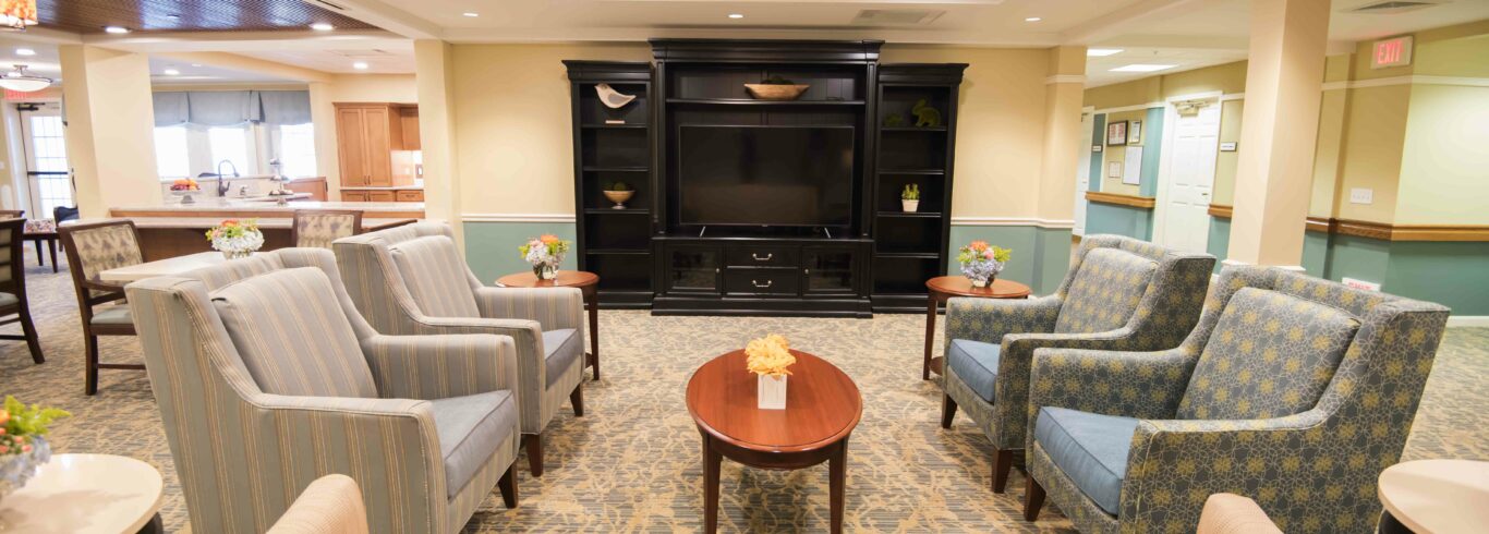 Assisted Living Memory Support Living Room Area