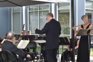 Music at the Mill outdoor symphony performance